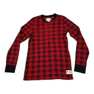HBC Olympics Half  Button Down Long Sleeve